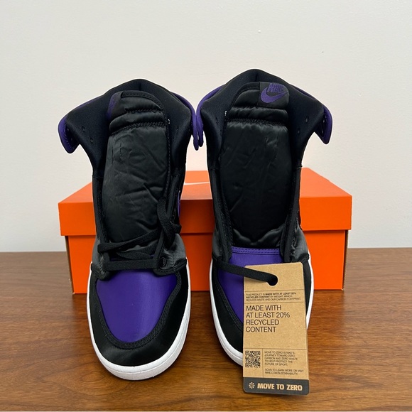Nike Air Jordan Purple / Black S:9.5 New Never Worn - Picture 4 of 5